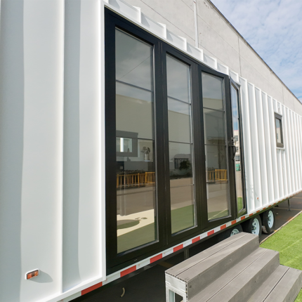 Prefab Tiny Homes with Wheels Ready to Ship Prefabricated House Kits