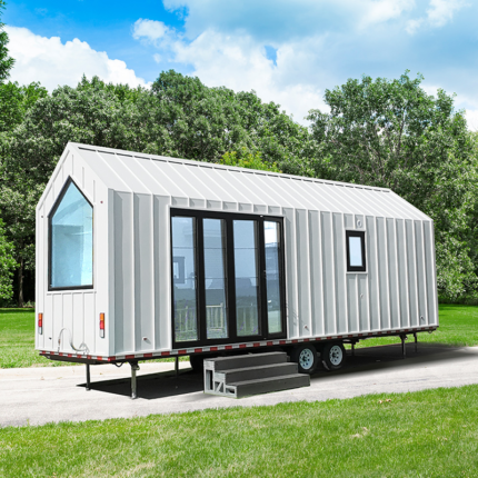 Prefab Tiny Homes with Wheels Ready to Ship Prefabricated House Kits