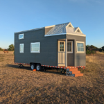Prefab Tiny House on Wheels Cabin Kits with Light Gauge Steel Framing Modular Home