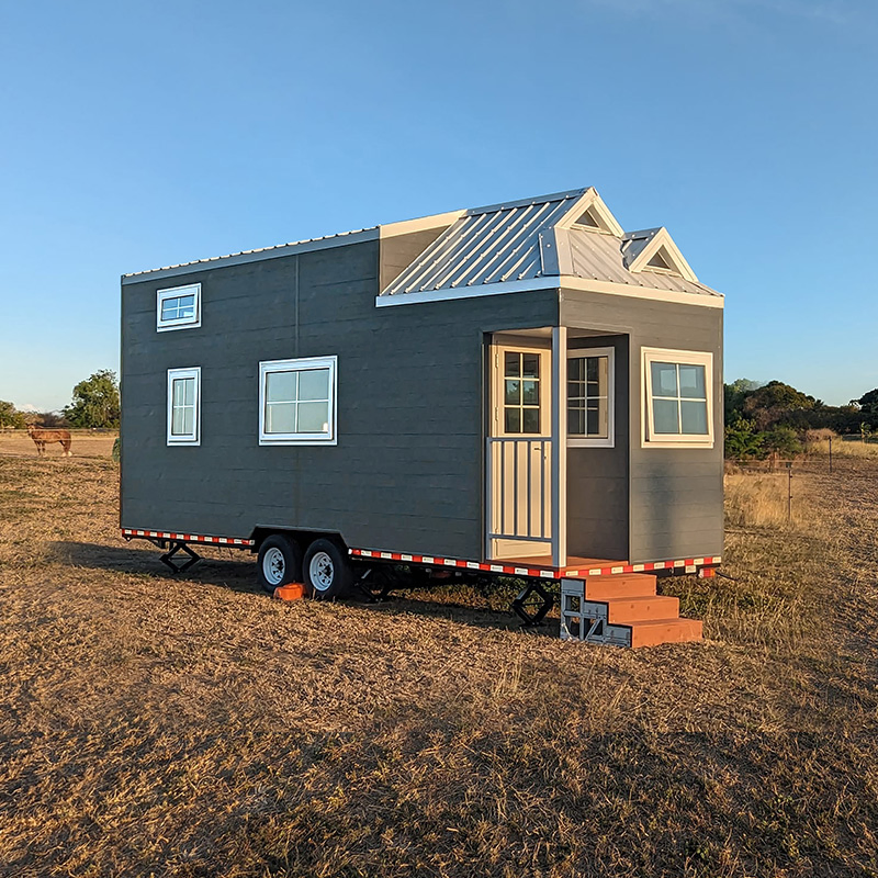 Prefab Tiny House on Wheels Cabin Kits with Light Gauge Steel Framing Modular Home Prefab Tiny House on Wheels Cabin Kits with Light Gauge Steel Framing Modular Home
