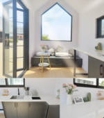 Prefab Tiny House on Wheels Modern Capsule House with Solar Panel