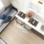 Prefab Tiny House on Wheels Modern Capsule House with Solar Panel