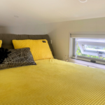 Prefab Tiny House Wooden Look Tiny House on Wheels Container with Bathroom