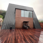 Prefabricated a Frame House Over Water Bungalows Prefabricated Hotel for Hawaii