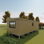 Prefabricated-Building Folding House with Light Steel Frame Container House