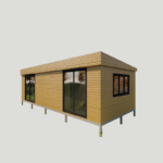 Prefabricated-Building Folding House with Light Steel Frame Container House