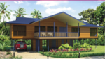 Prefabricated Building Holiday Resort Light Steel Wooden Bungalow for Sale