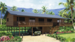 Prefabricated Building Holiday Resort Light Steel Wooden Bungalow for Sale