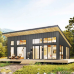 Prefabricated Cabins with Light Steel Framing Wooden House Resort Bunglalow