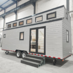 Prefabricated Cider Box Tiny House on Wheels with Australia Standard Trailer for Sale