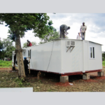 Prefabricated Container House Lotus Cheap Fast Installation Convenience House