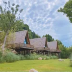 Prefabricated Holiday House with Loft Prefabricated a Frame Hosue Au/Nzs/USA Standard