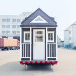 Prefabricated Hosue Capsule House Tiny Home on Wheels with Kitchen & Bath