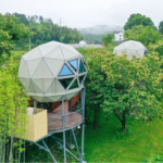 Prefabricated Hotel Mingyue Diameter Outdoor Hotel Dome House Modular Prefabricated House