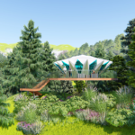 Prefabricated Hotel Mini Room Bungalows Prefabricated House with Light Steel Modular House