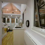 Prefabricated House Au Standard Cheap Double Storey Tiny House on Wheels