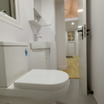 Prefabricated House Au Standard Cheap Double Storey Tiny House on Wheels