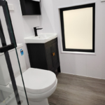 Prefabricated House Kit Home with Light Gauge Steel Frame Tiny House on Wheels