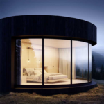 Prefabricated House Light Steel Frame Log Cabin Leisure Wooden Bungalow