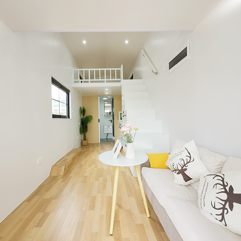 Prefabricated House Luxury Tiny House on Wheels RV Motorhome