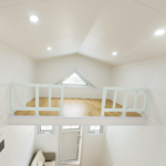 Prefabricated House Luxury Tiny House on Wheels RV Motorhome