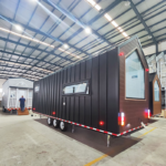 Prefabricated House Modular Tiny Homes on Trailer for Sale
