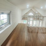 Prefabricated House Modular Tiny House on Wheels with Light Steel Frame Trailer Caravan