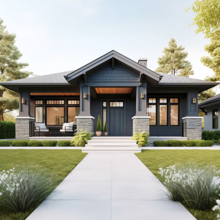 Prefabricated House Morden Luxury Villa with Ligtht Gauge Joist Prefab Modular House