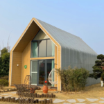 Prefabricated House Nice View Holiday House Hotel Unit Packing with Light Steel Frame