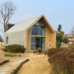 Prefabricated House Nice View Holiday House Hotel Unit Packing with Light Steel Frame