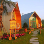 Prefabricated House Nice View Holiday House Hotel Unit Packing with Light Steel Frame