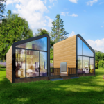 Prefabricated House Nice View Holiday House Hotel Unit Packing with Light Steel Frame