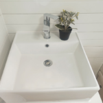 Prefabricated House Tiny House on Wheels with American Standard Trailer Caravan