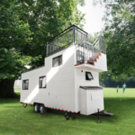 Prefabricated House Trailer for Sale Modular Home Tiny House on Wheels with Trailer Orlando