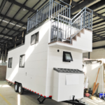 Prefabricated House Trailer for Sale Modular Home Tiny House on Wheels with Trailer Orlando