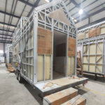 Prefabricated House Us Standard Double Storey Tiny Homes on Wheels for Sell