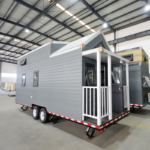 Prefabricated House Us Standard Double Storey Tiny Homes on Wheels for Sell