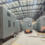 Prefabricated House Us Standard Double Storey Tiny Homes on Wheels for Sell