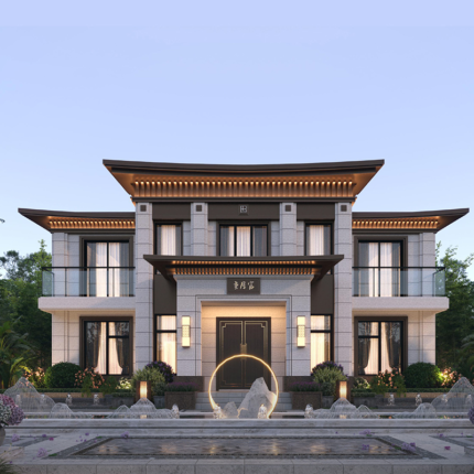Prefabricated House Villas - Luxury Durable & Efficient Homes with 3 Bedrooms