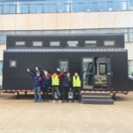 Prefabricated House with Light Steel Frame Modular Tiny House on Wheels