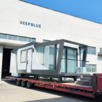 Prefabricated House with Light Steel Frame Tiny House on Wheels for Travel