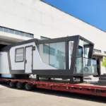 Prefabricated House with Light Steel Frame Tiny House on Wheels for Travel