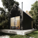 Prefabricated House Wooden Design Cyclone Resisted Bungalow Little Homes for Holiday