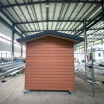 Prefabricated Houses Cheap Adu/Granny Flat Folding House with Light Steel Frame
