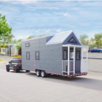 Prefabricated Houses Comfort Tiny House on Wheels with Steel Structure AS/NZS