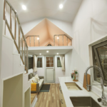 Prefabricated Houses DIY Tiny House on Wheels with Trailer for Airbnb