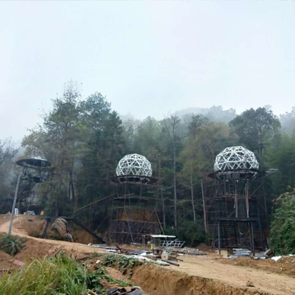 Prefabricated Houses Dome House for Resort Houses Wooden Bungalow House for Sale