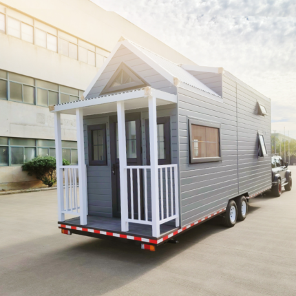 Prefabricated Houses Light Steel Framing Tiny House on Wheels with 3 Bedroom