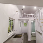 Prefabricated Houses Light Steel Structure Trailer for Sale, Tiny House on Wheels