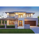 Prefabricated Houses Modern Prefaba Villa with Large Space Light Steel Frame Au/CE Standards